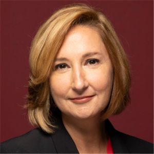 Headshot of Katy Wendel, MHA, BSN, RN, ACRN, CENP