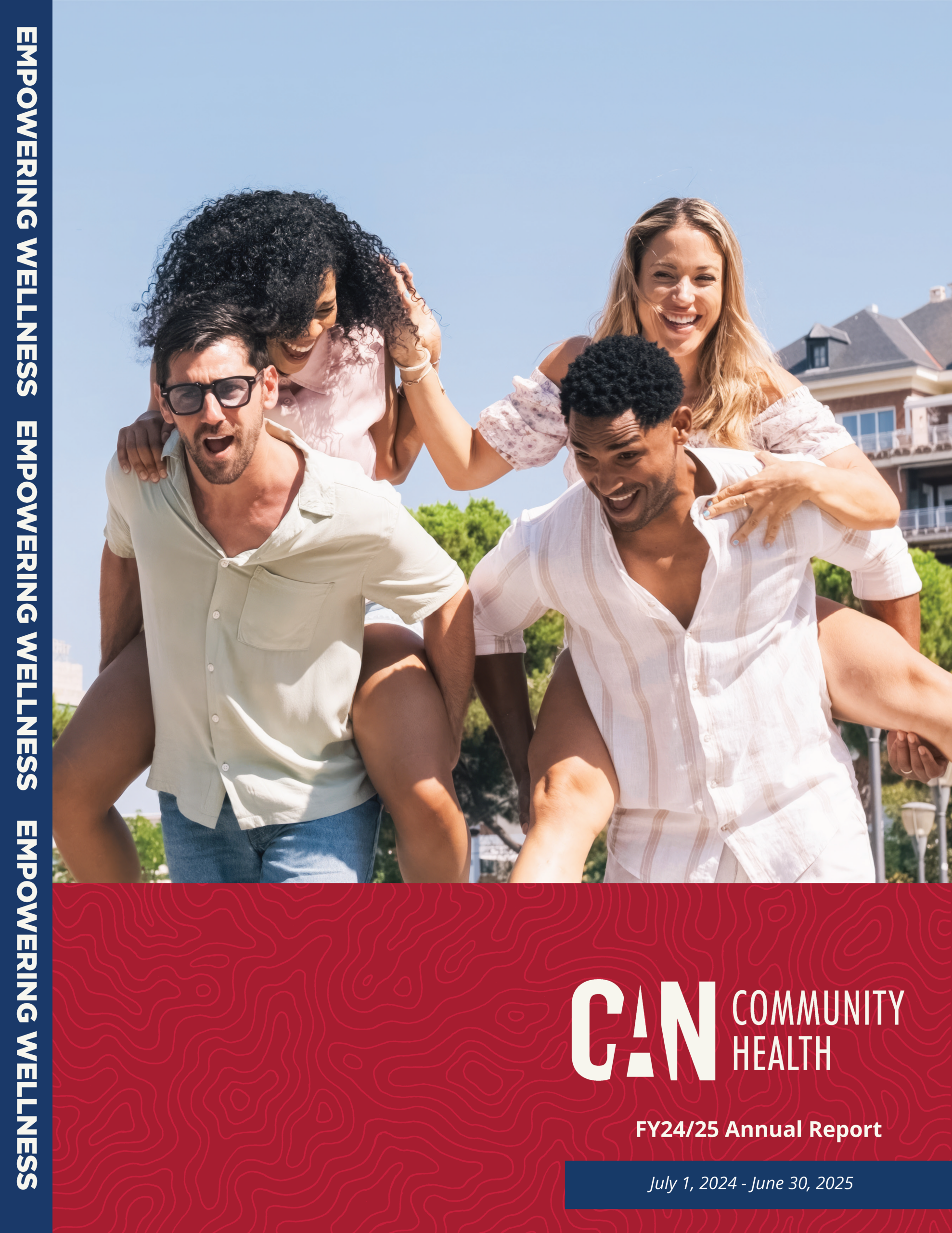 CAN Community Health FY24/25 Annual Report cover